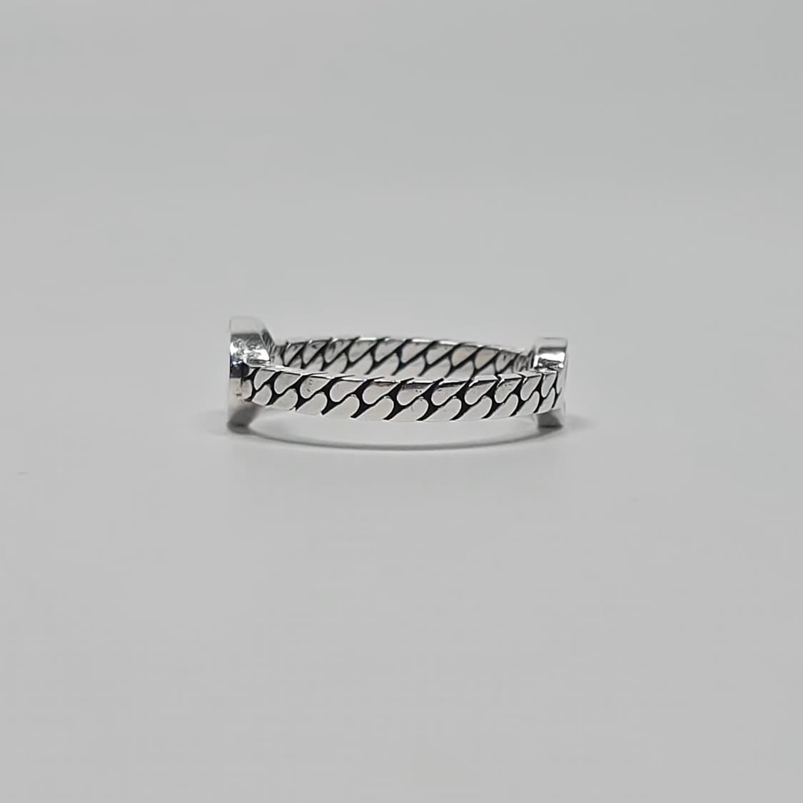 구찌 인터로킹 에나멜 체인 반지 ( 17호 ) 상품이미지4