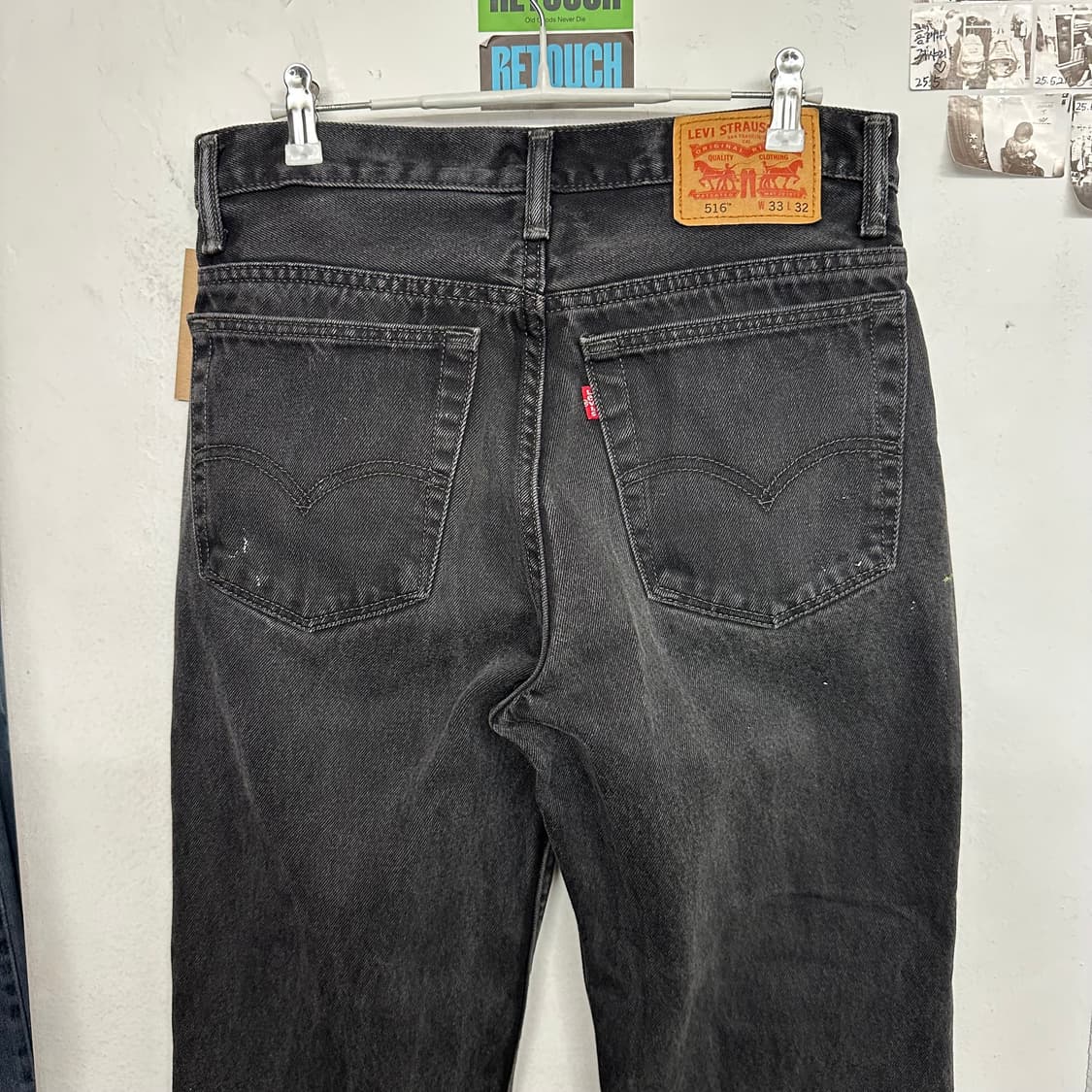 리바이스 516 페인티드 흑청 상품이미지5