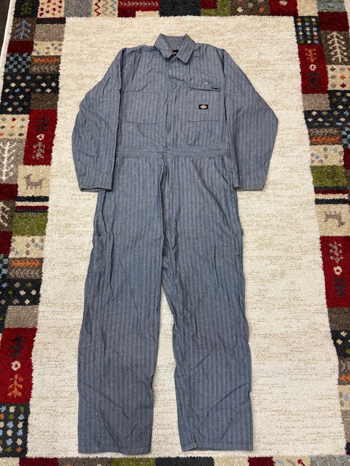 [XL] 디키즈 히코리 데님 점프슈트 수트 커버올  상품이미지1
