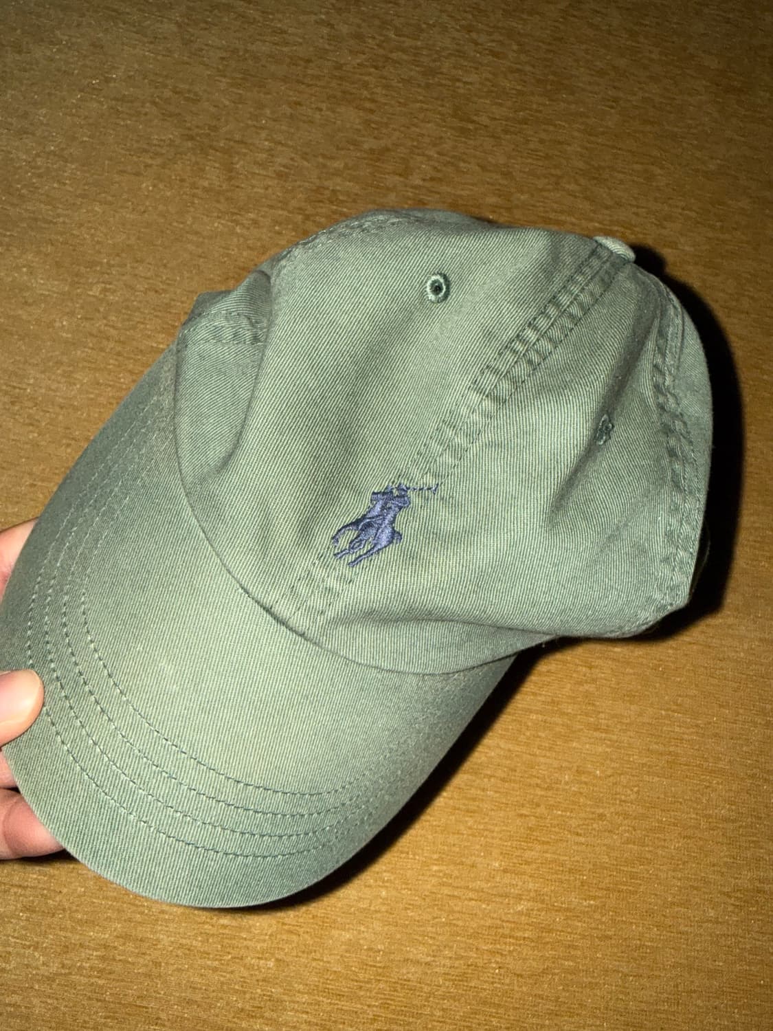 폴로 볼캡 모자 그린 상품이미지2