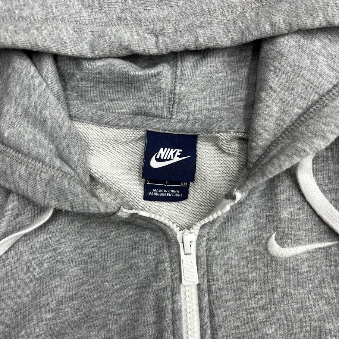 나이키 스우시 그레이 후드집업 S 상품이미지5