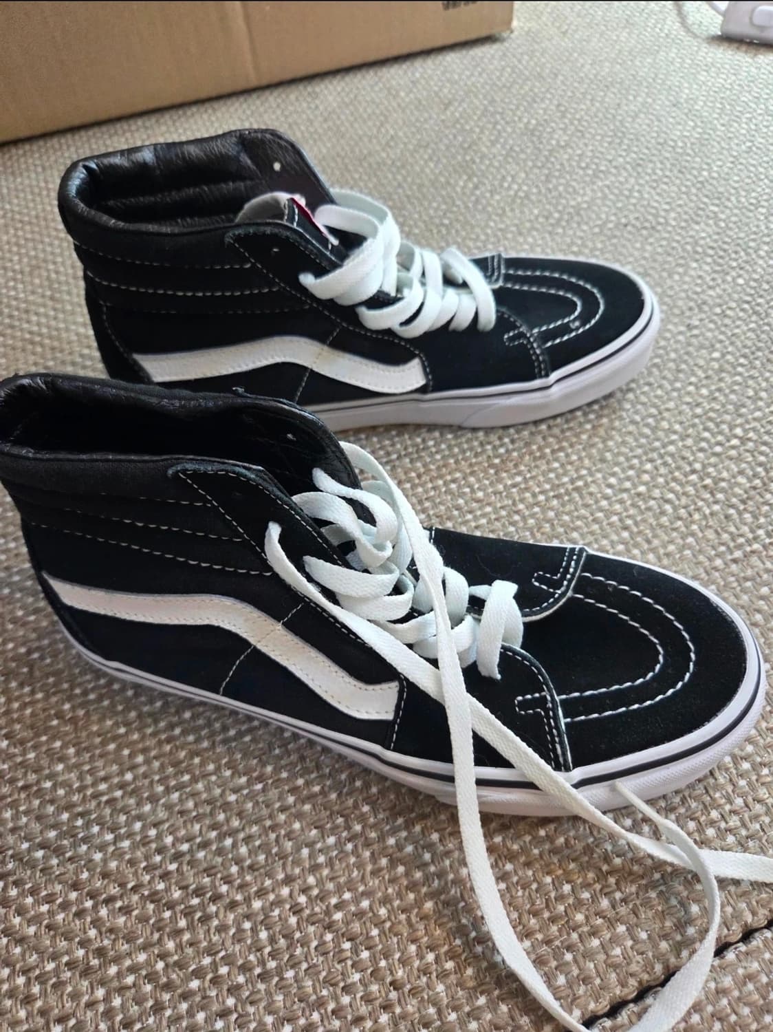 반스 스케이트 하이 블랙 270 상품이미지2