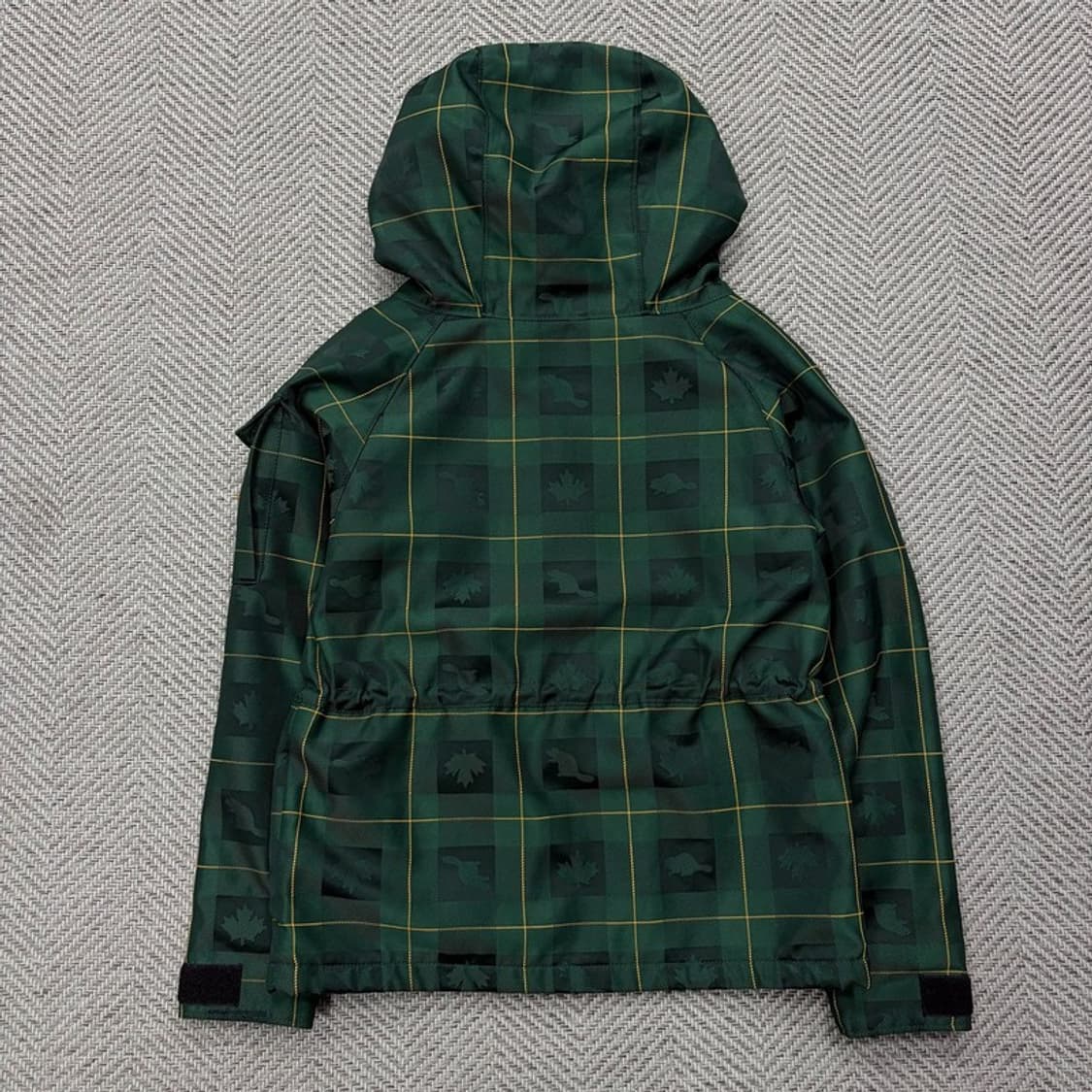 루츠 체크 후드 바람막이 자켓 v2529 상품이미지2