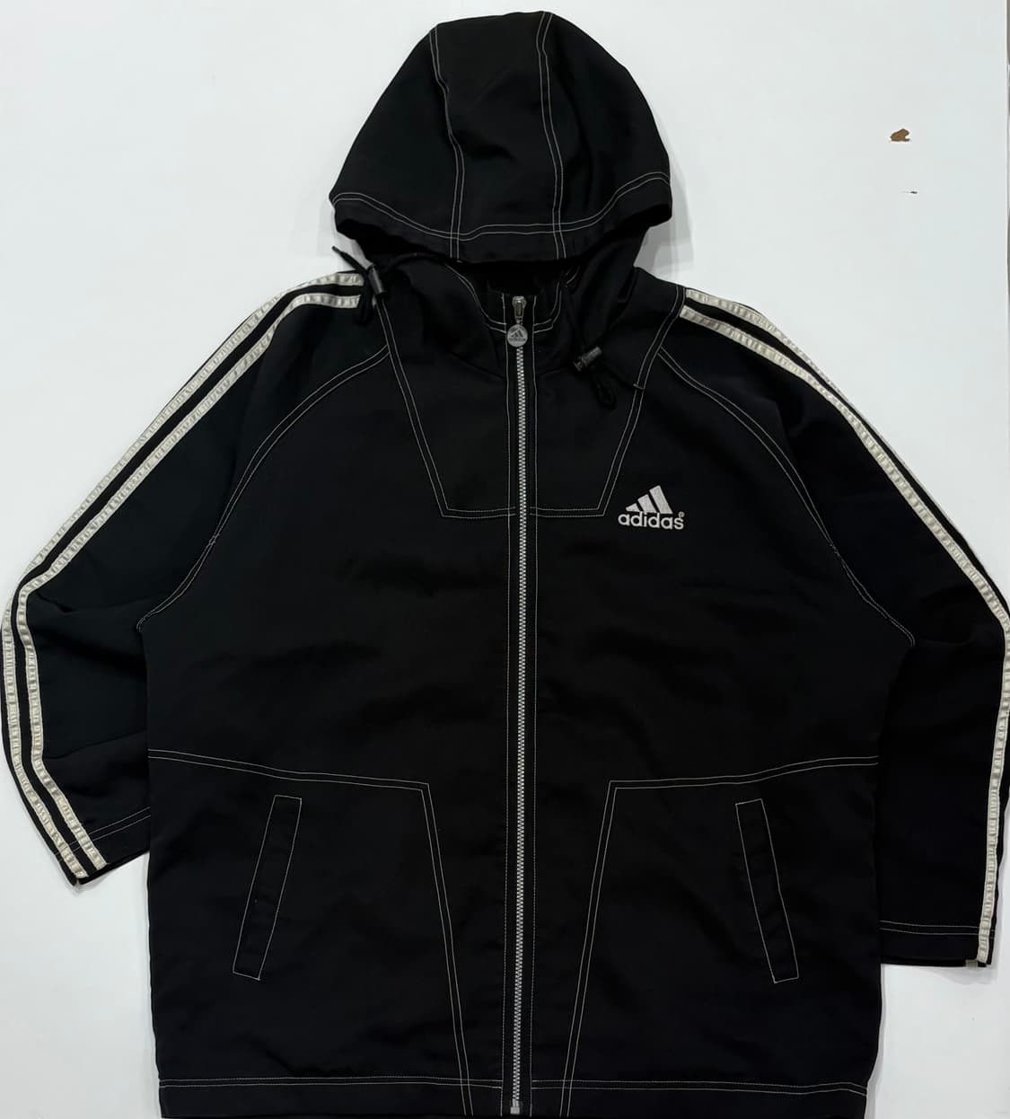 adidas 아디다스 빈티지 블랙 스티치 져지 상품이미지1