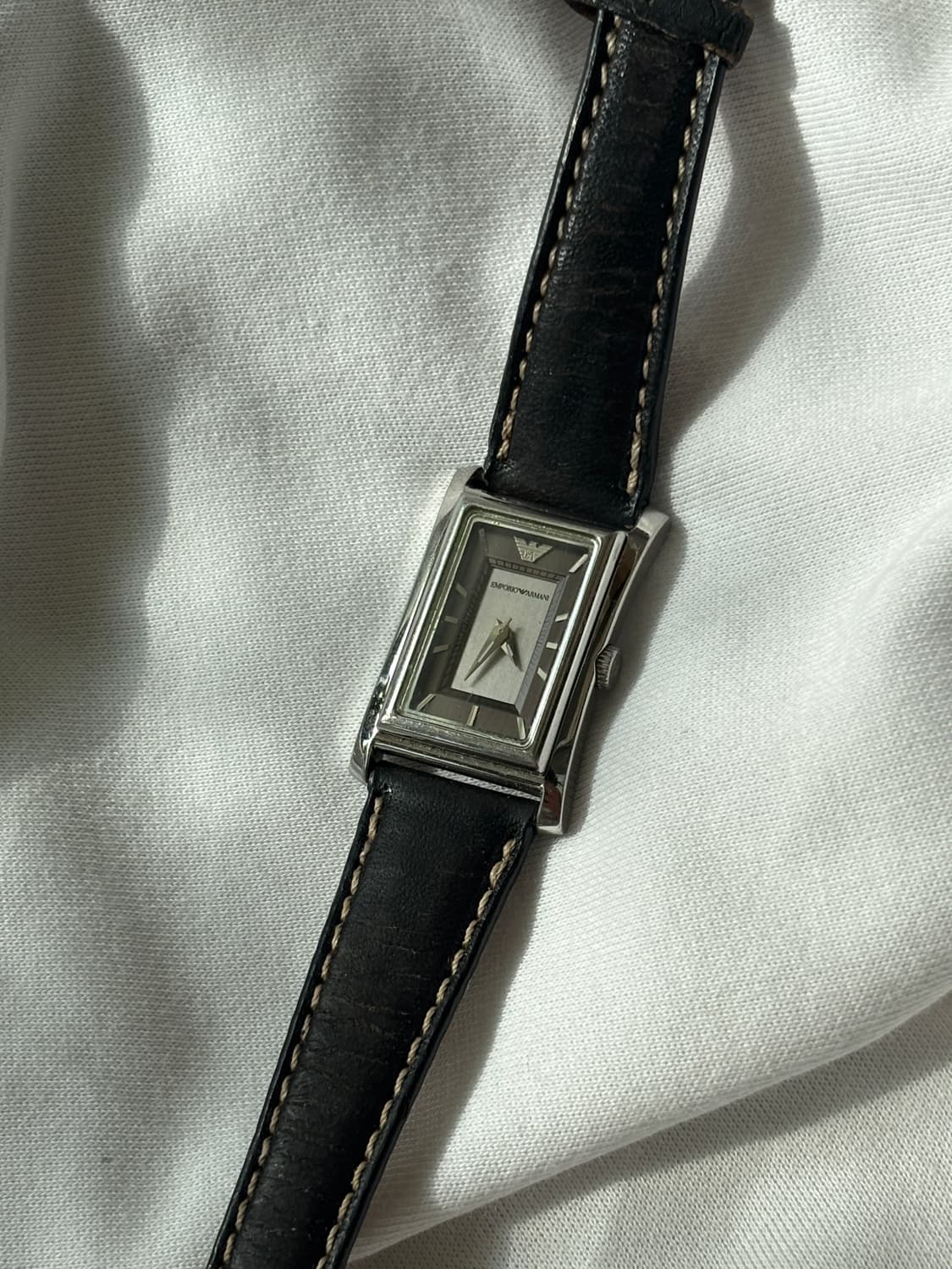 vintage emporio armani leather watch 상품이미지1