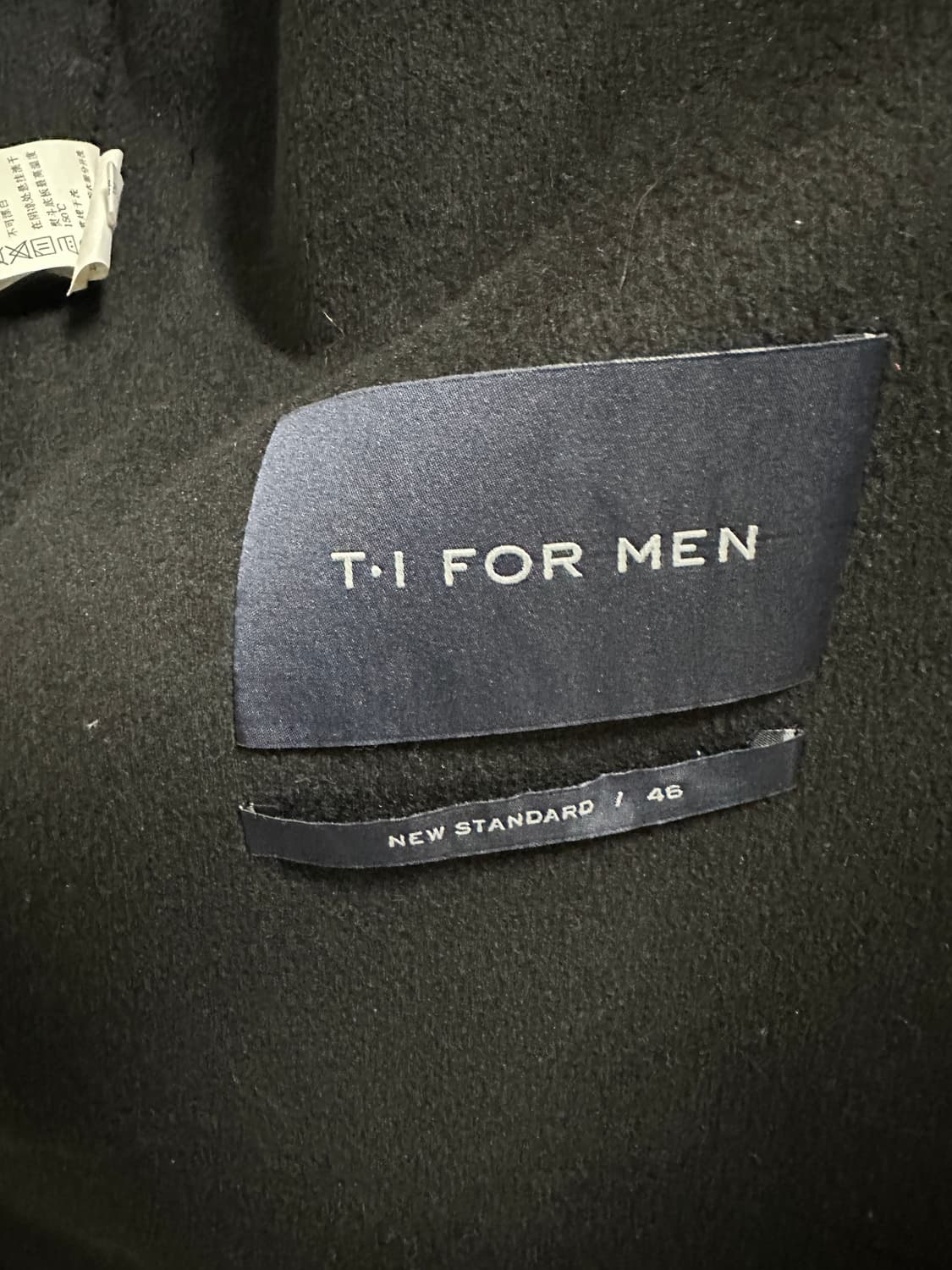 TI FOR MEN 캐시미어 후드 코트 블랙 L 상품이미지2