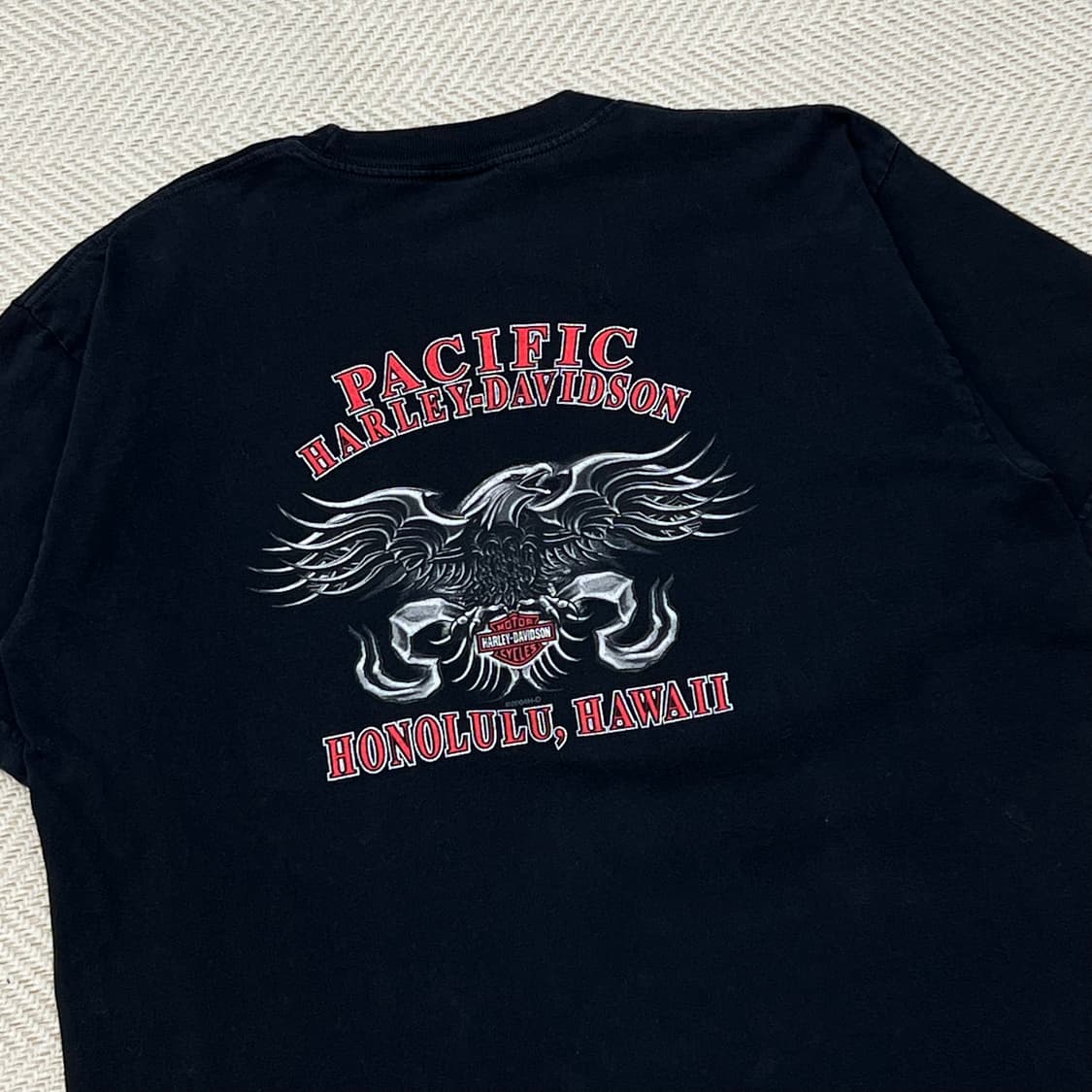 할리데이비슨 프린팅 반팔티 r3174 상품이미지4