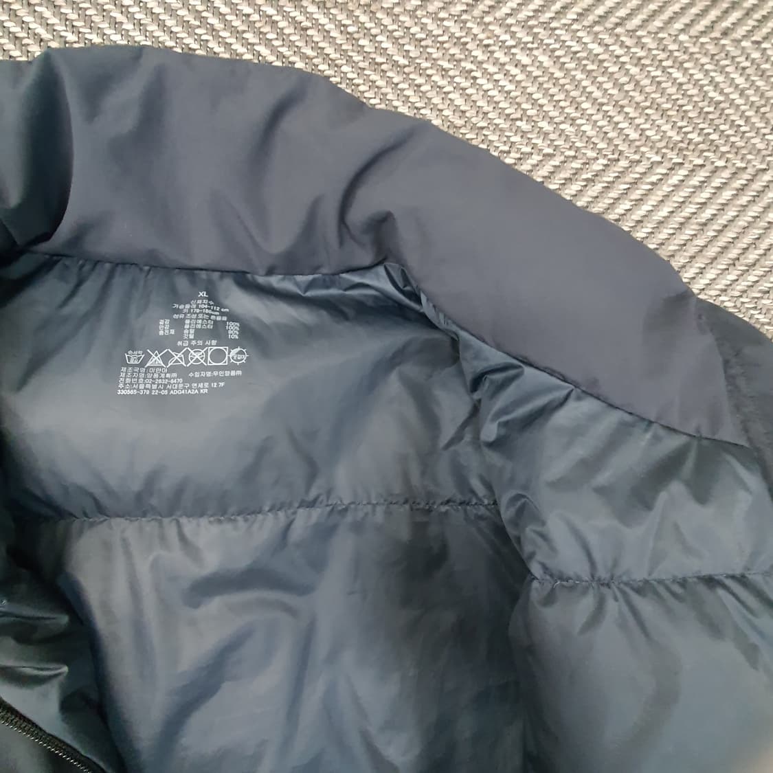 무인양품 오리털 다운 패딩 남자105~110 상품이미지7