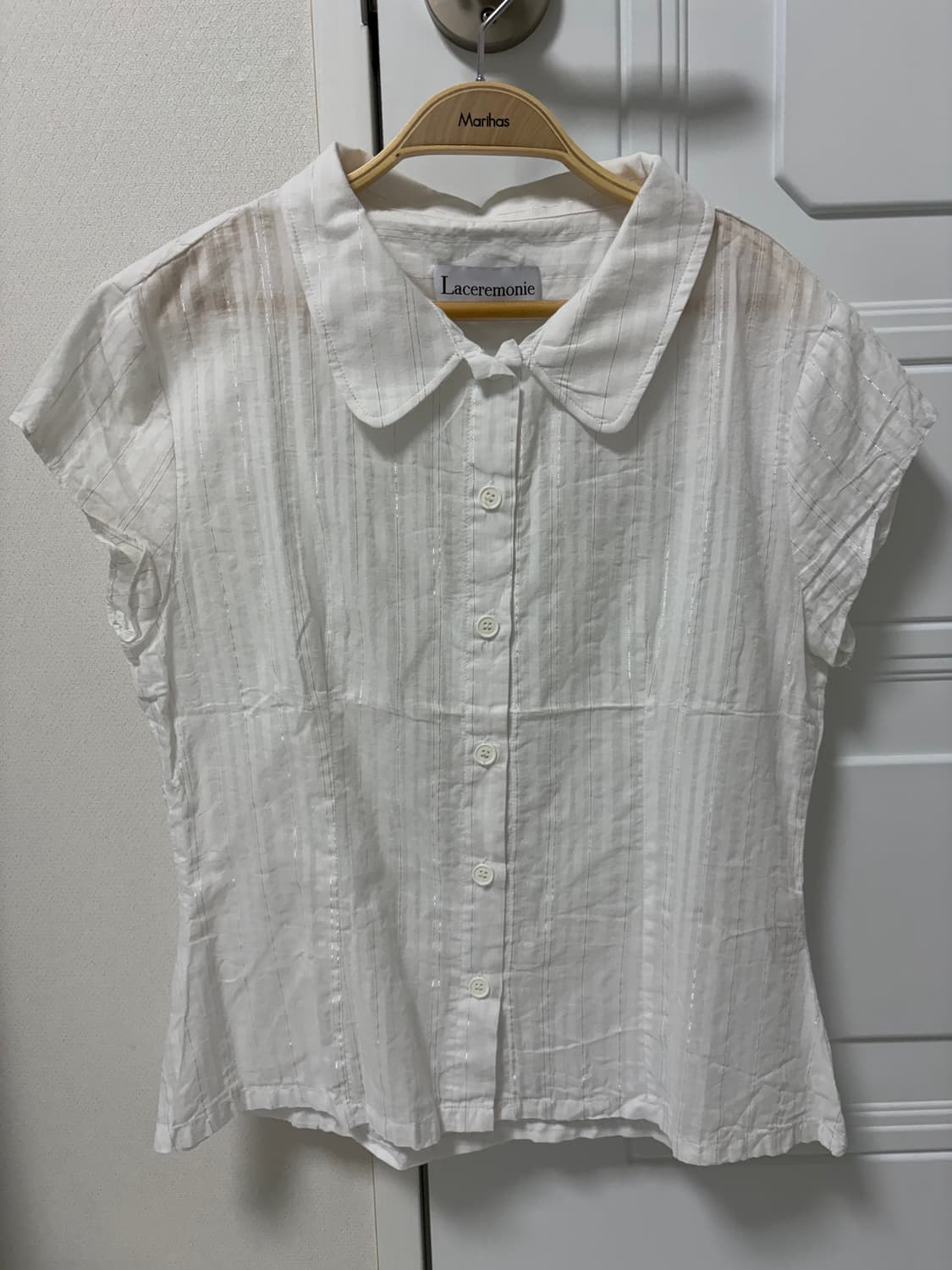라세레모니 SCENT SHIRT WHITE 상품이미지5