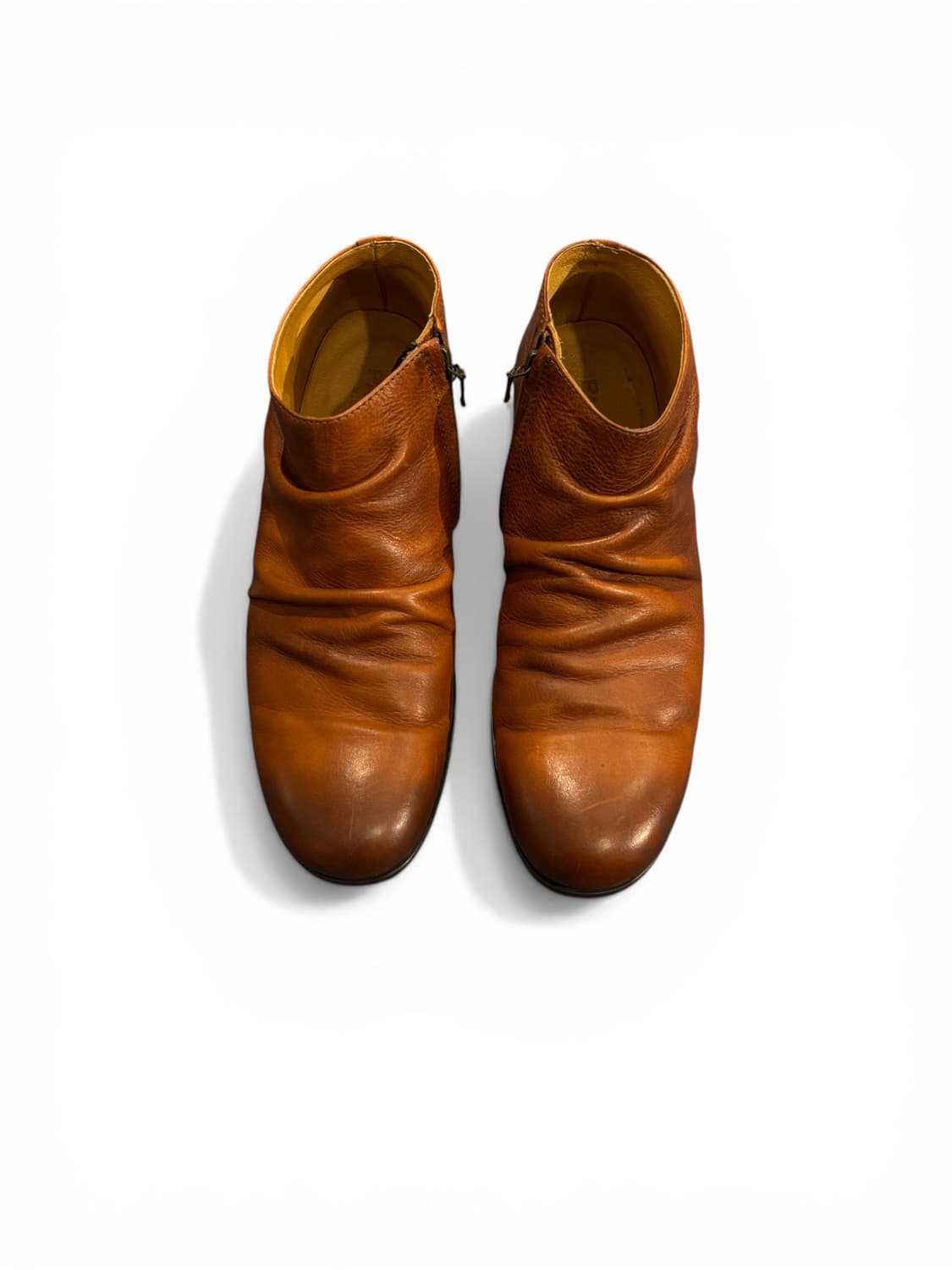 PADRONE Orange Brown Ankle Boots Size 41 상품이미지2