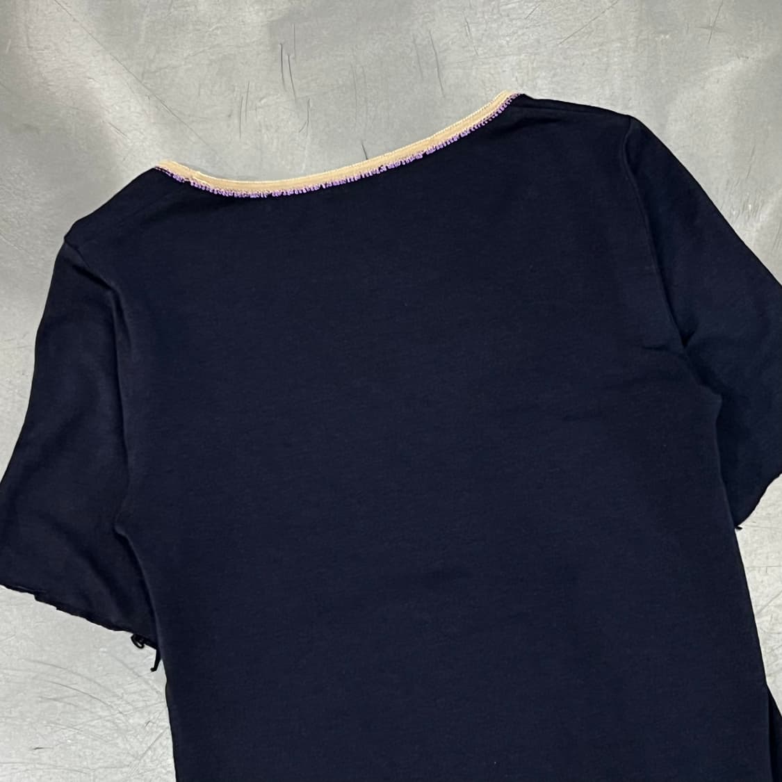  요지야마모토 컷오프 반팔티 y16183 상품이미지5