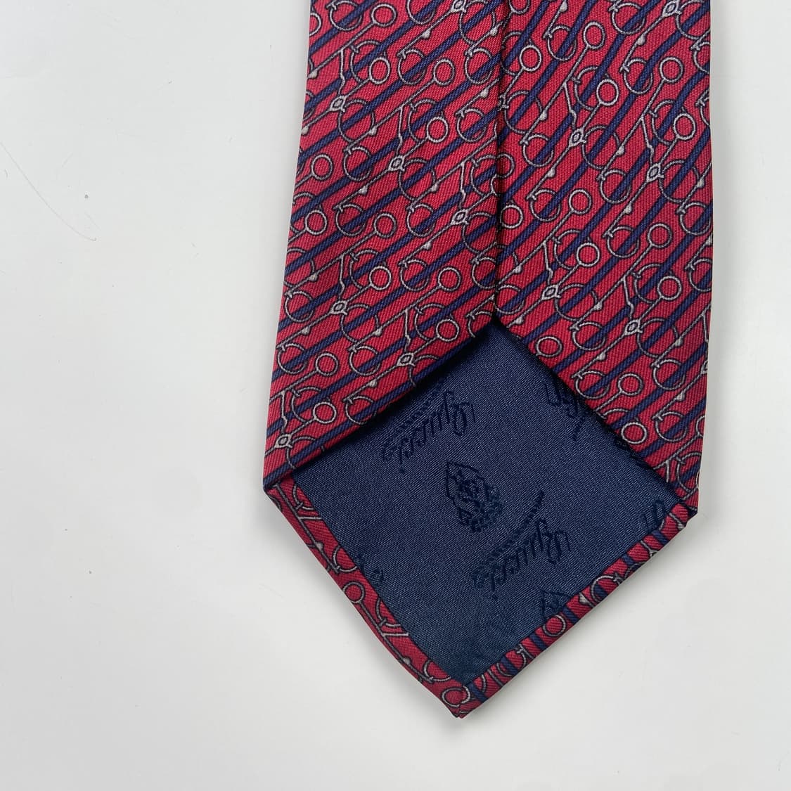 구찌(GUCCI) 심플로고 명품 정품 넥타이8.6cm 상품이미지7