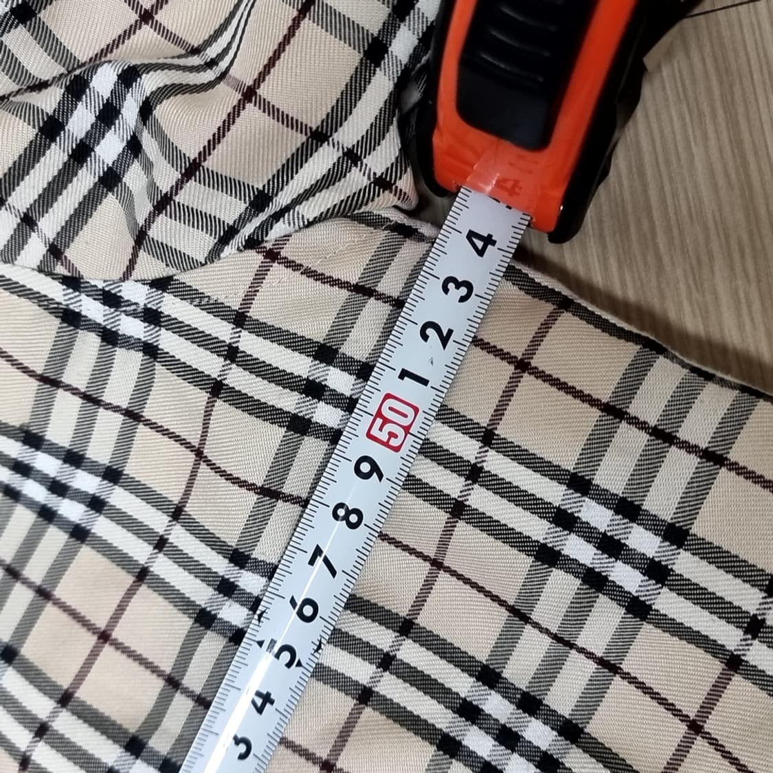 버버리 양면 체크 패턴 후드 집업 자켓(100) 상품이미지8
