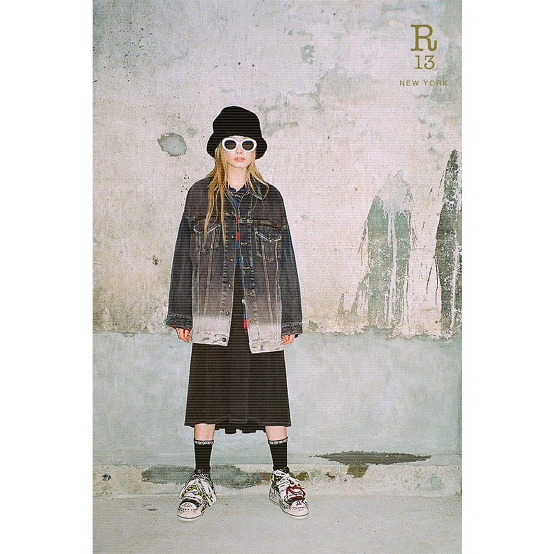 알썰틴 (R13) 21aw 디스트레스드 데님자켓 상품이미지6