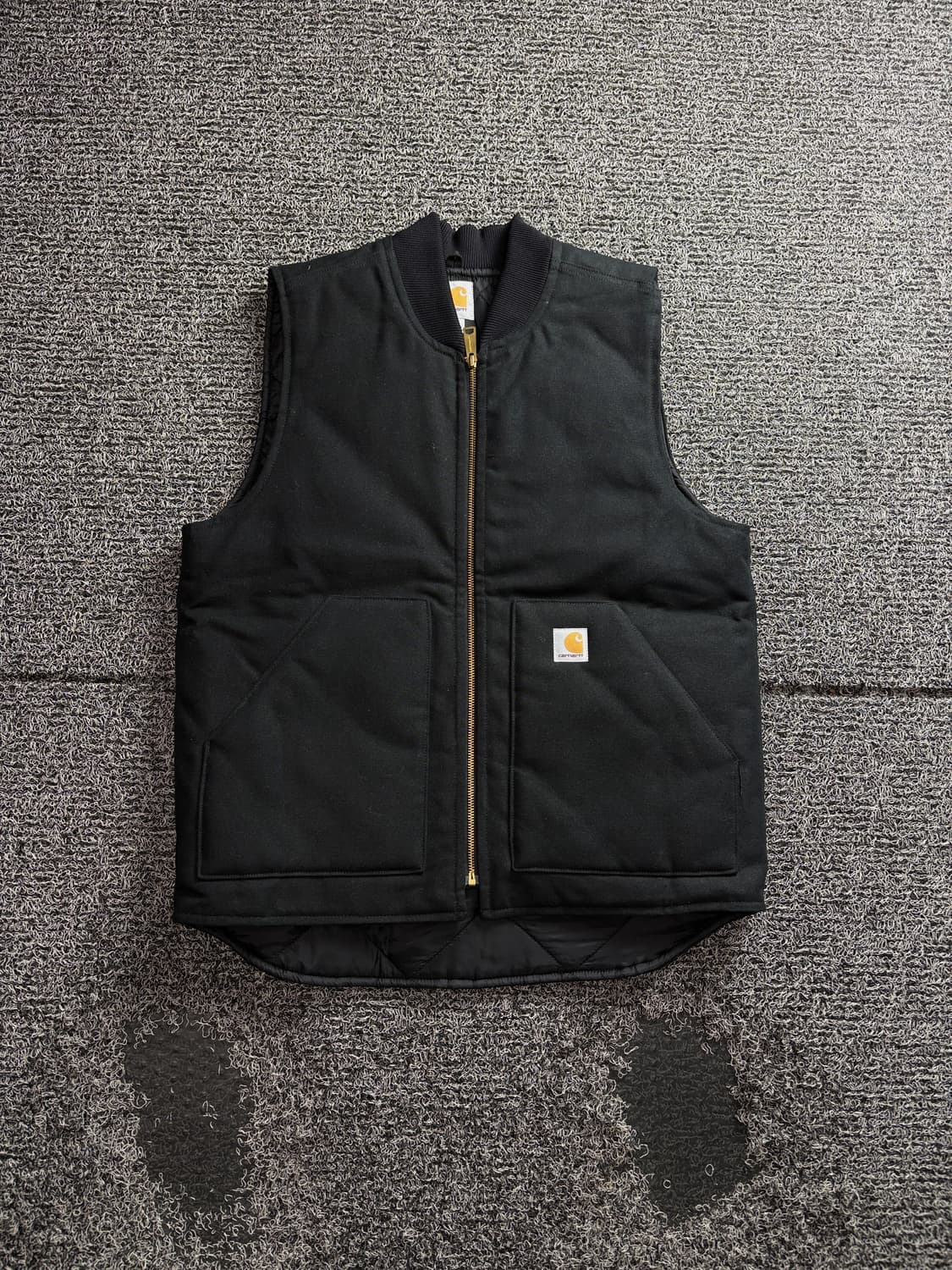 칼하트 캔버스 V01 워크 덕 베스트 블랙 3517 상품이미지2