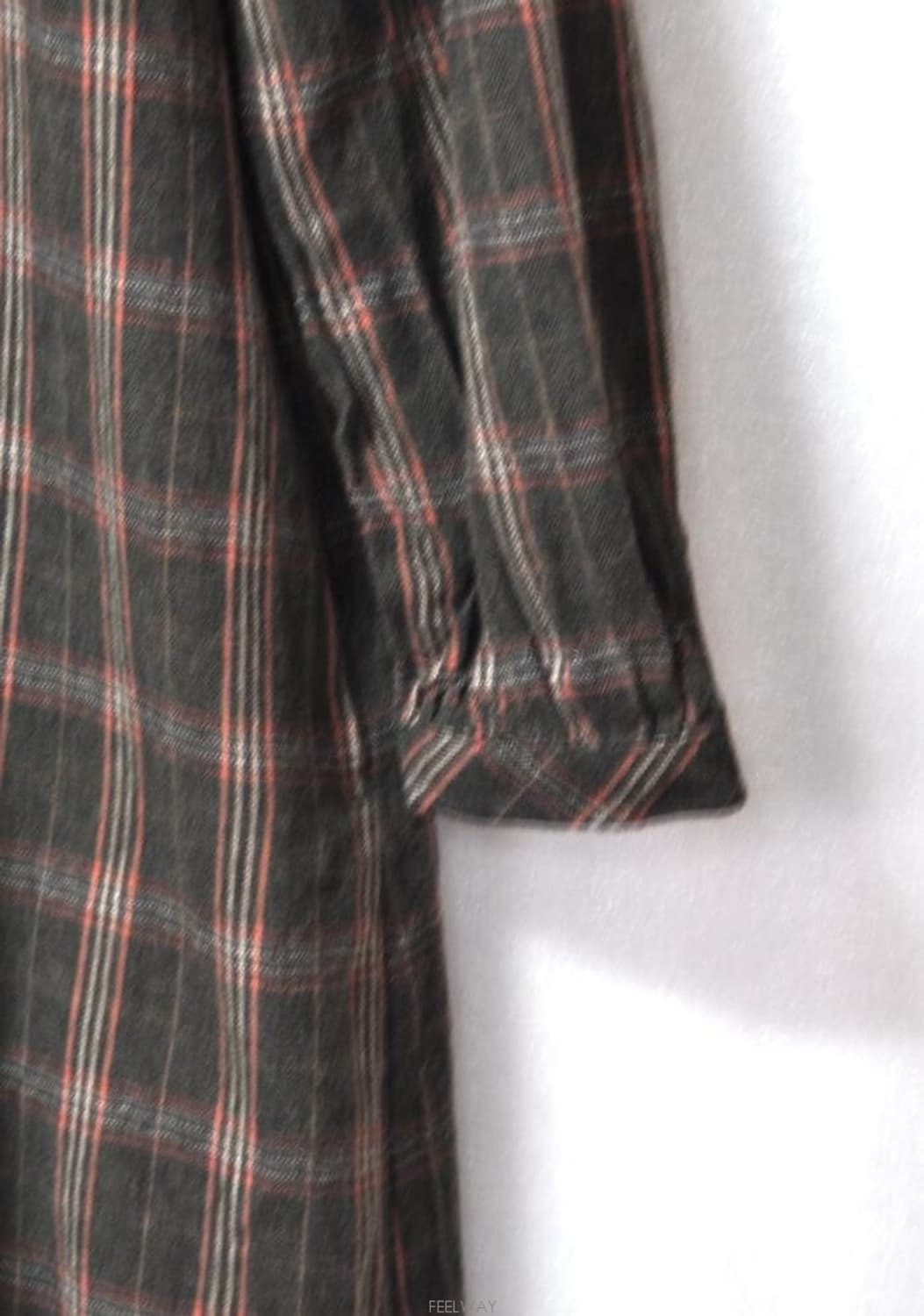 써스데이아일랜드/여성체크원피스(사이즈66) 상품이미지6