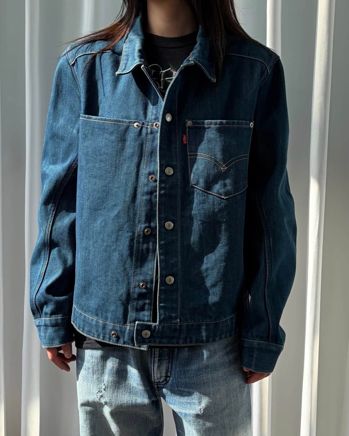 [L]리바이스 00s 엔지니어드 데님 자켓 상품이미지1