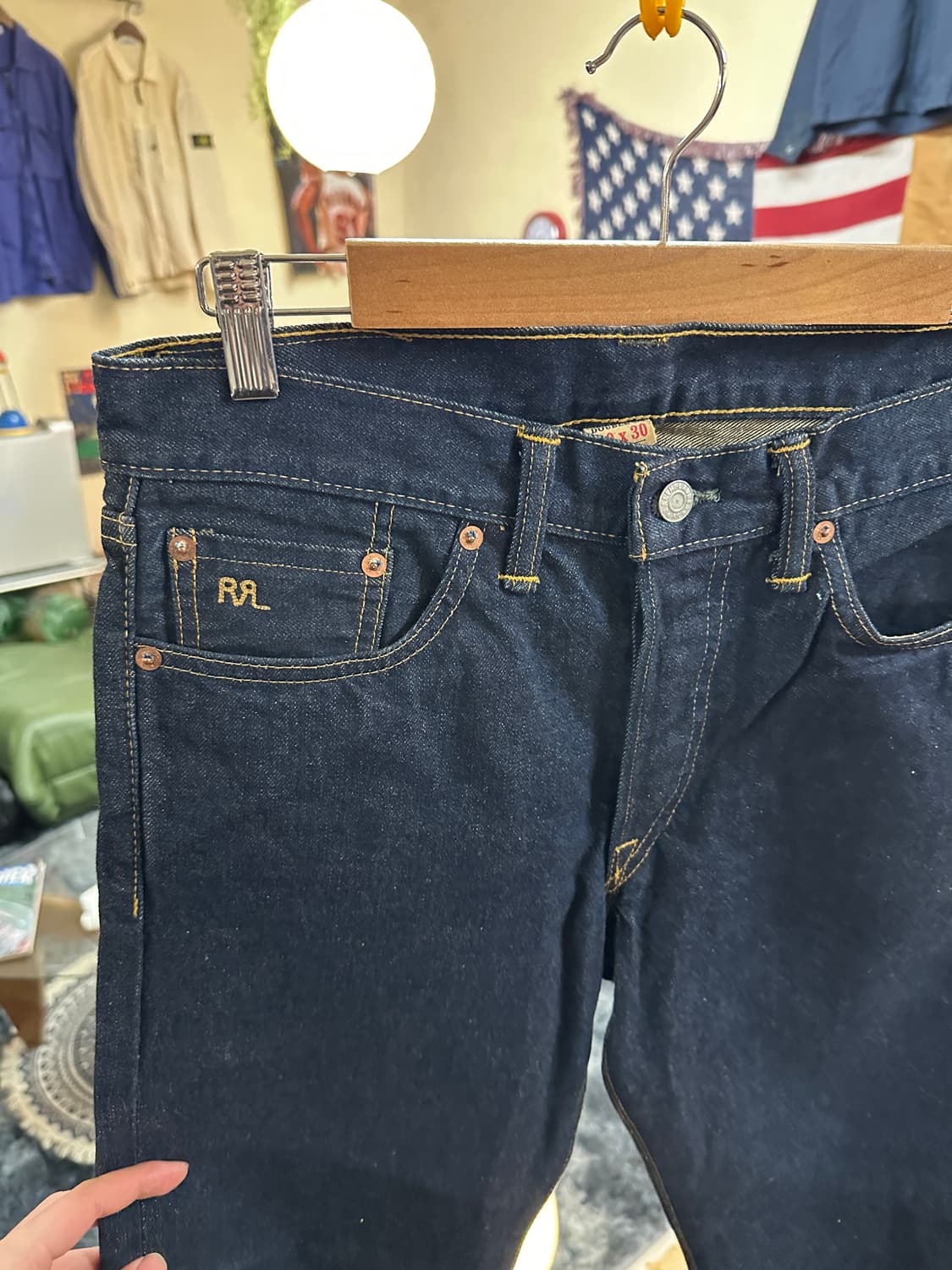 더블알엘 셀비지 데님 상품이미지2