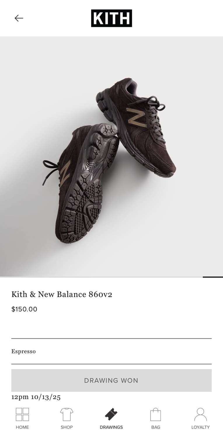 [새제품] Kith x 뉴발란스 860v2 에스프레소 스웨이드 285 상품이미지1