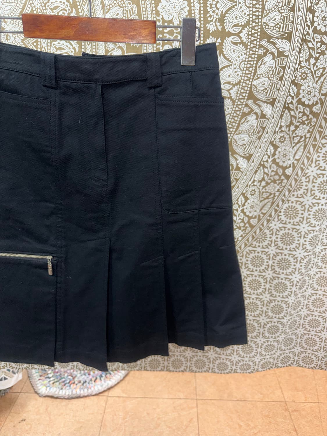 NIKAO 여성 턱 테니스 미디스커트  상품이미지4