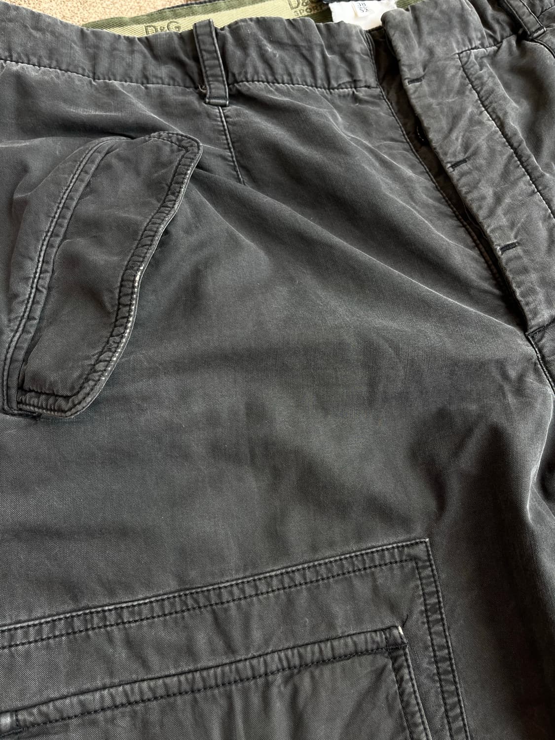 90s 빈티지 돌체앤가바나D&G 유틸리티 카고팬츠 상품이미지4