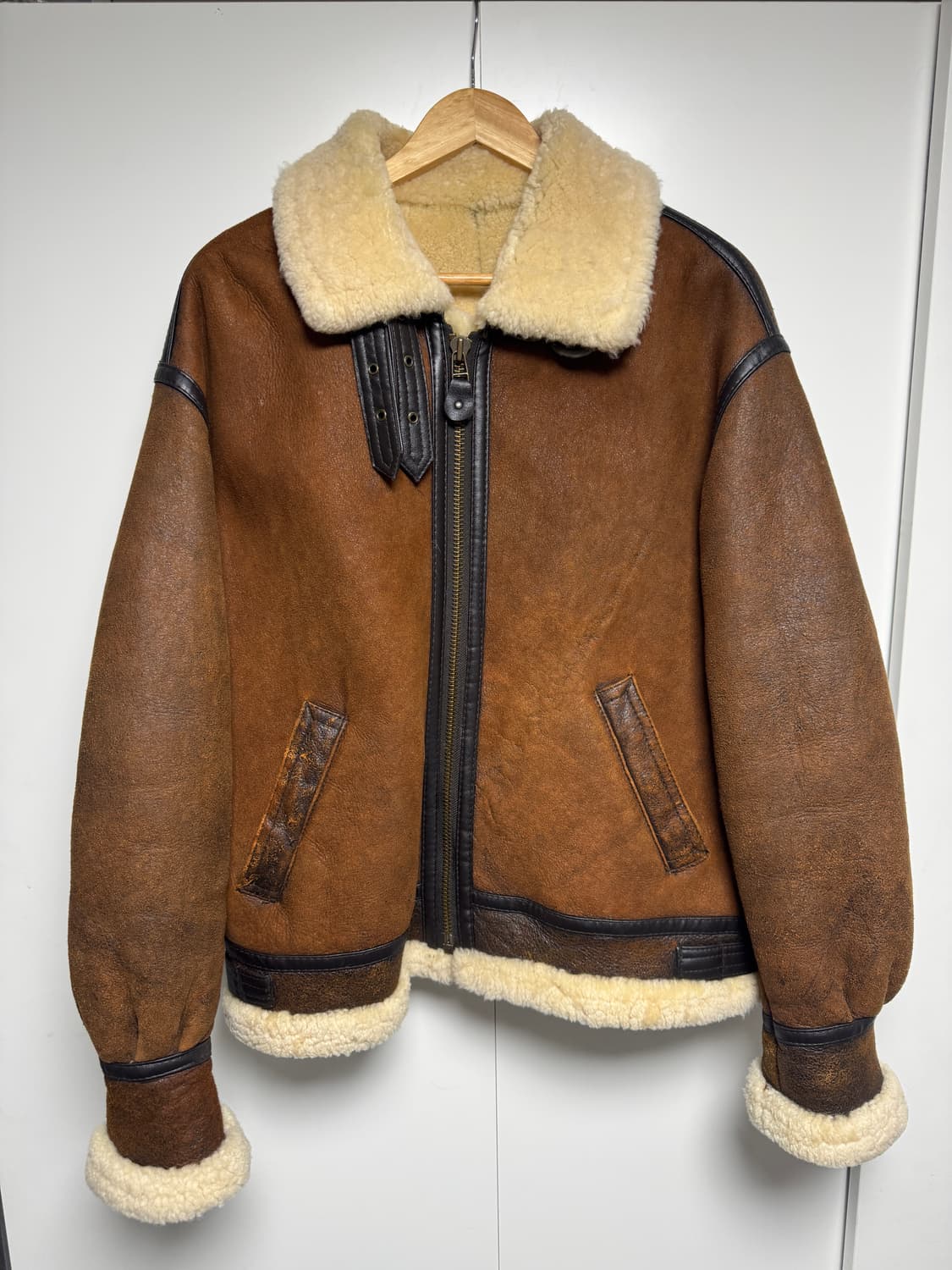 TYPE B-3 항공 무스탕 점퍼 상품이미지1