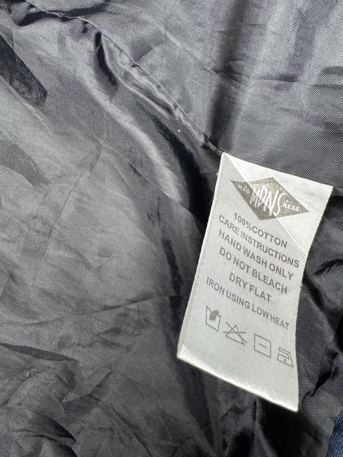 빈티지 매드니스 MADNESS 립스탑 MDNS 스펠아웃 코치자켓 XL 상품이미지7