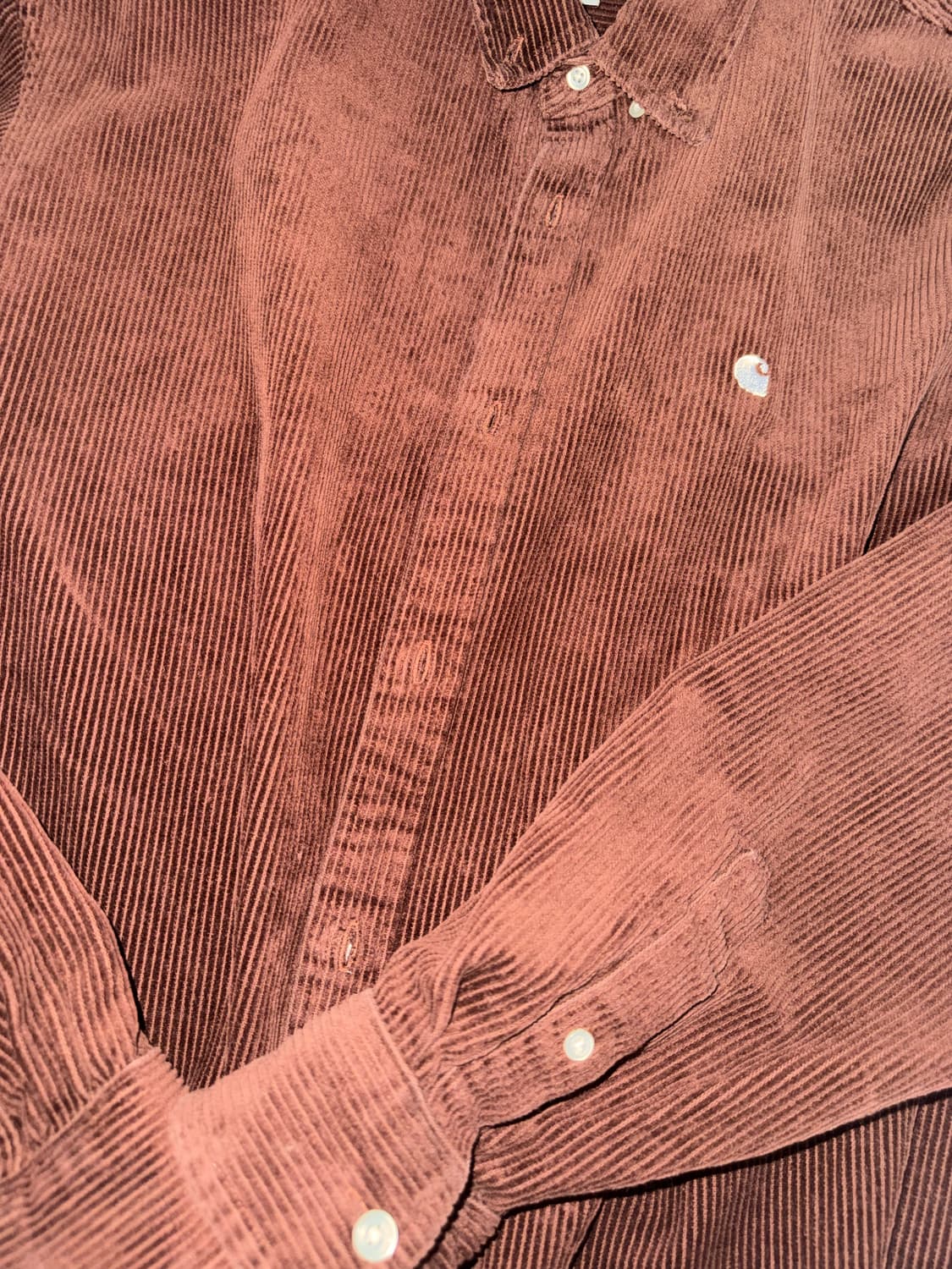 칼하트 코듀로이 셔츠 상품이미지1