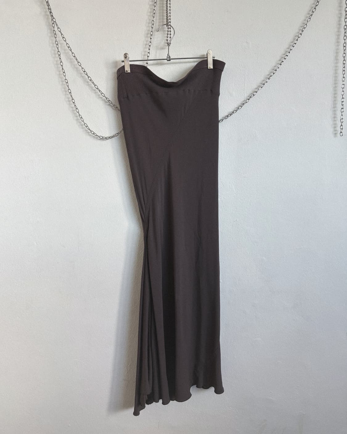 릭오웬스 12SS island 머메이드 드레이프 롱 스커트 상품이미지3