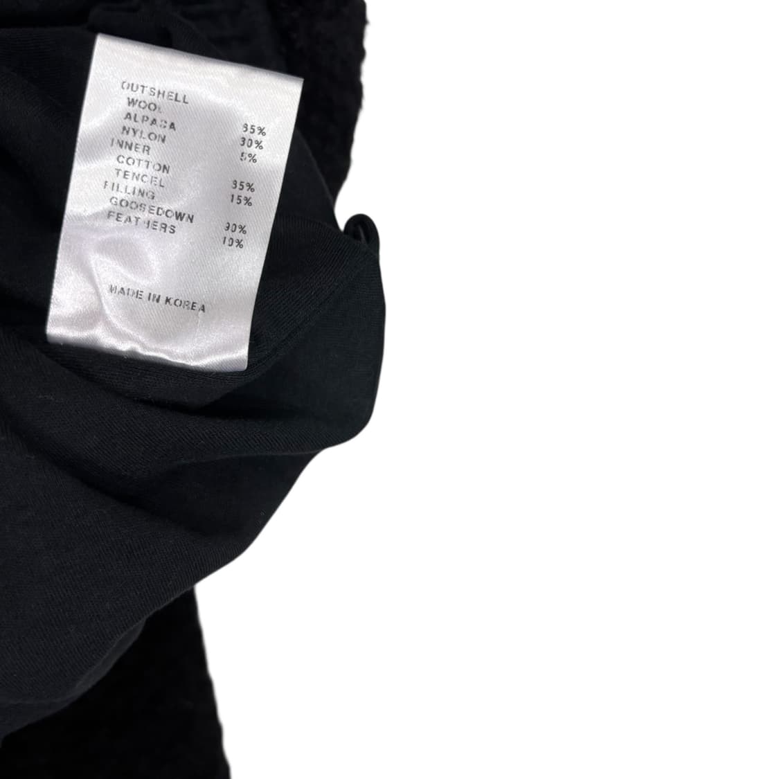 모노하 Monoha 알파카 크롭 푸퍼 상품이미지5