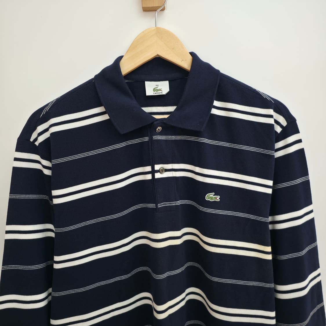 [L] 라코스테 스트라이프 긴팔 카라티 상품이미지2