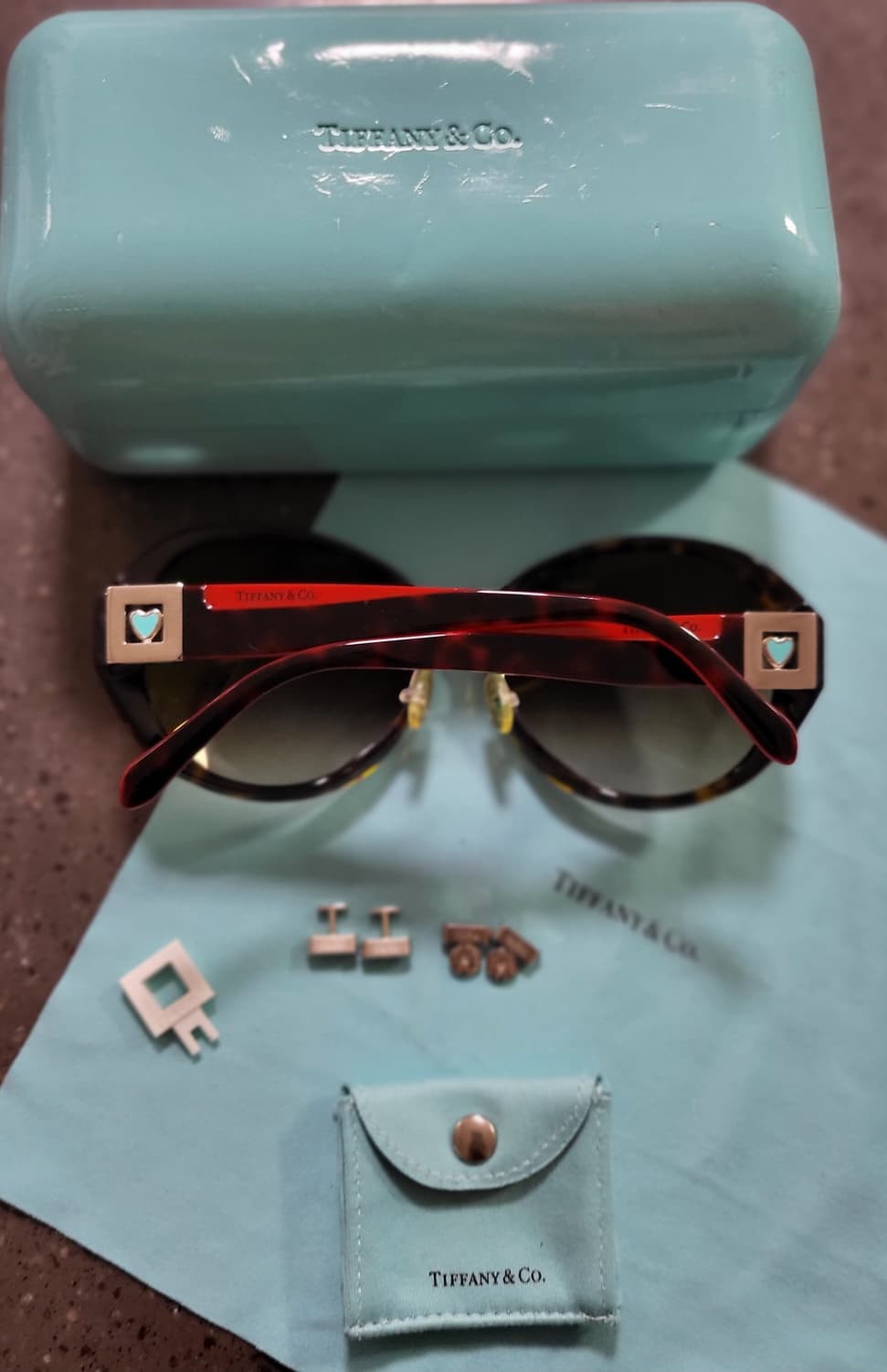 (정품)티파니 선글라스 스페셜 에디션 풀세트+다리 교체용 실버2종 세트 상품이미지8
