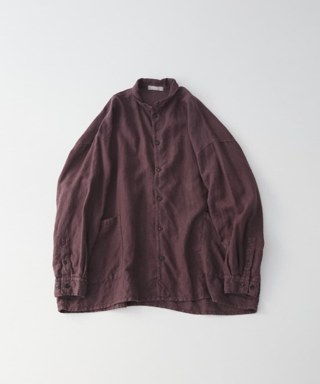 네스트로브컨팩트 브러쉬드 리넨 와이드 버기 셔츠 자켓 상품이미지1