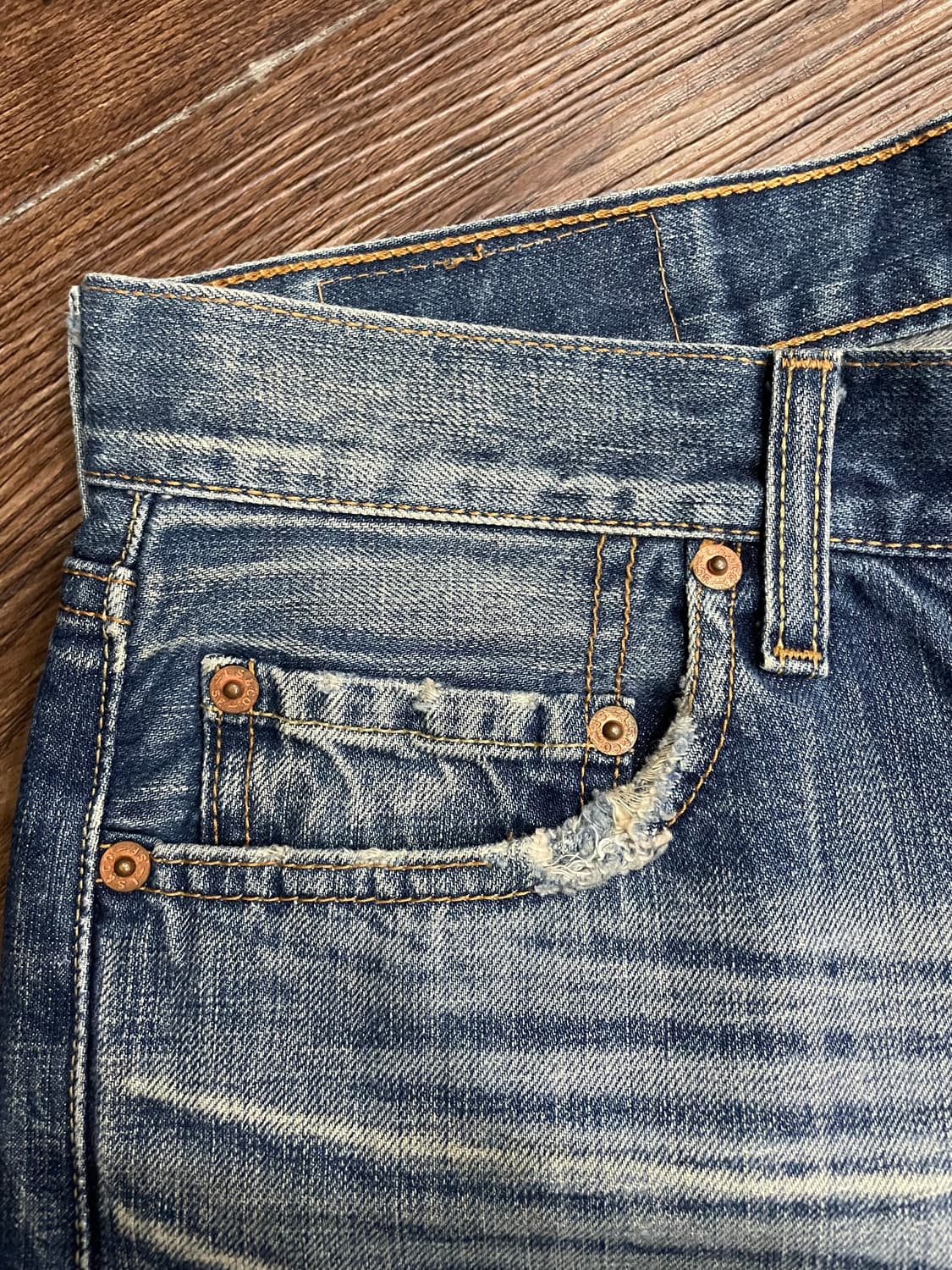 리바이스 501 04501-0064 데님 팬츠 상품이미지4