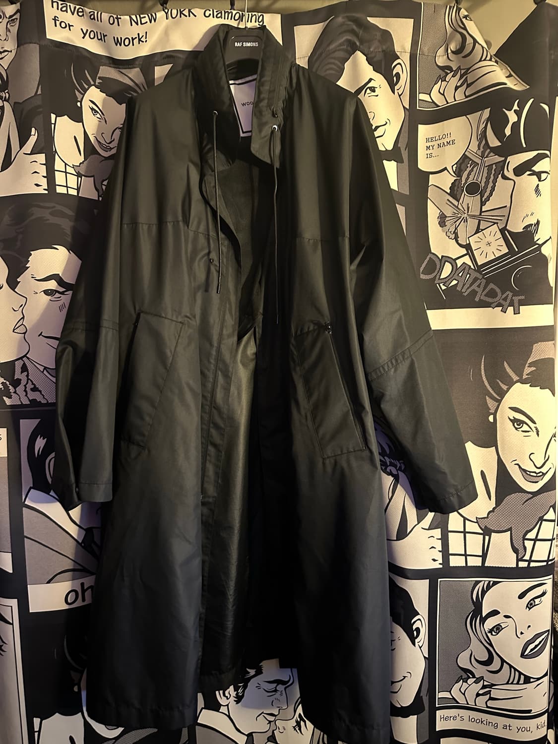 우영미 바람막이 롱코트 상품이미지3