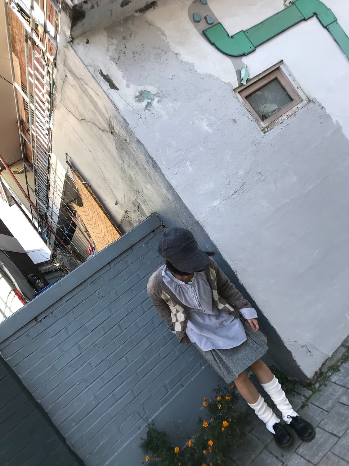 vintage argyle cardigan 상품이미지8