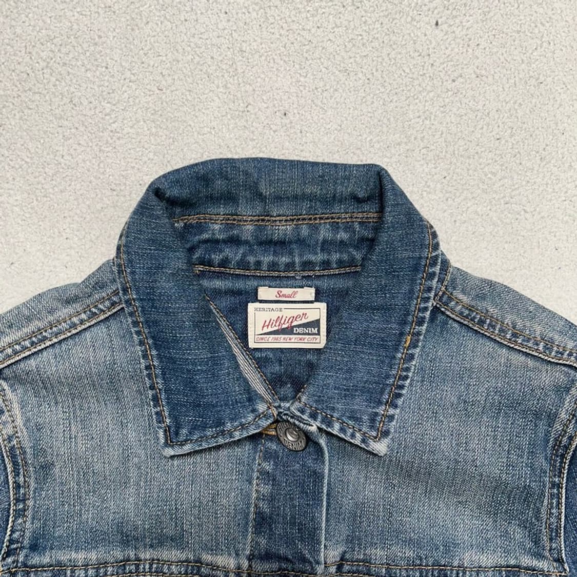 타미힐피거 데님 크롭 자켓 S 상품이미지4