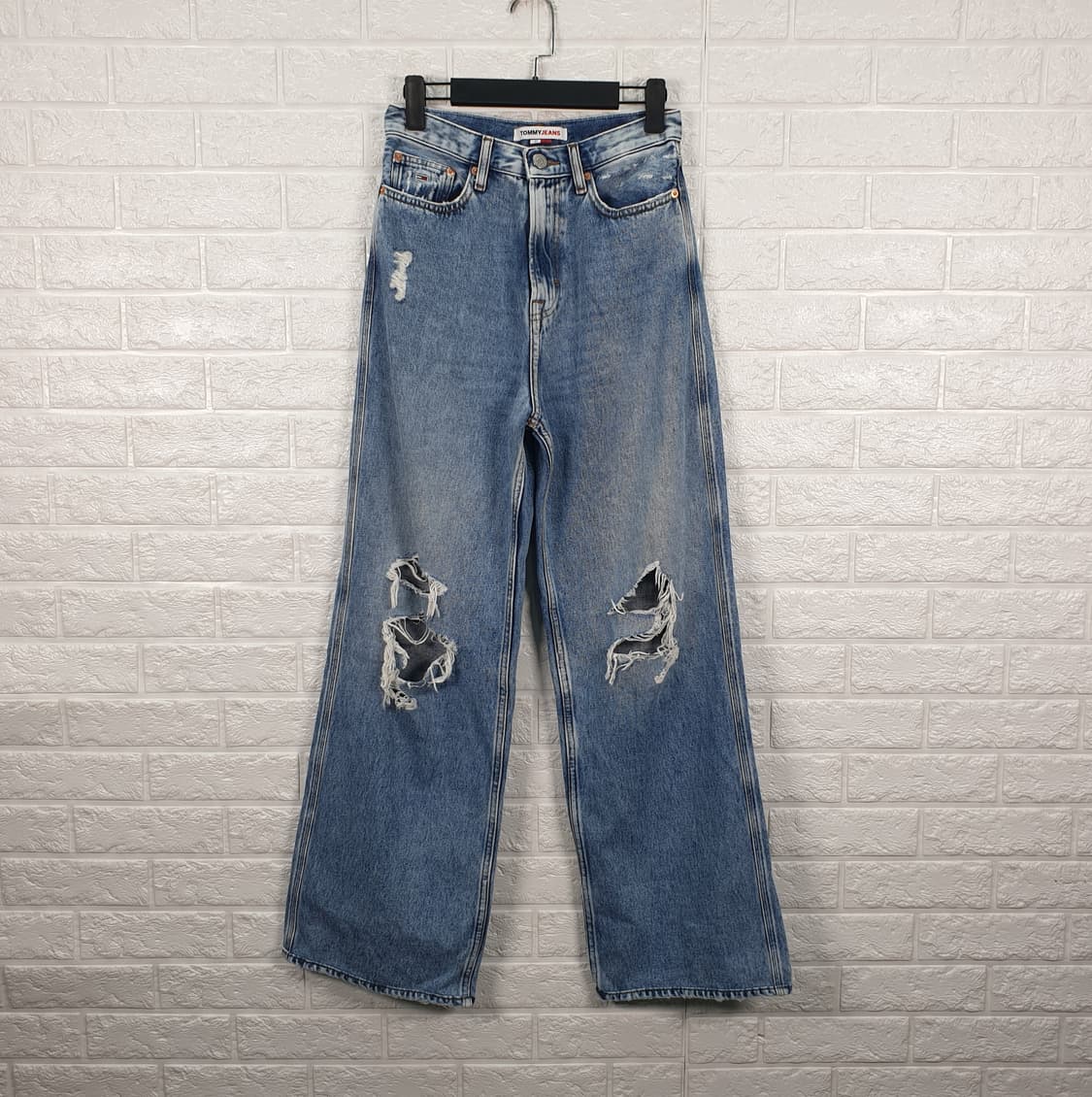 [27]타미힐피거 진스 디스트로이드 와이드 청바지 상품이미지2