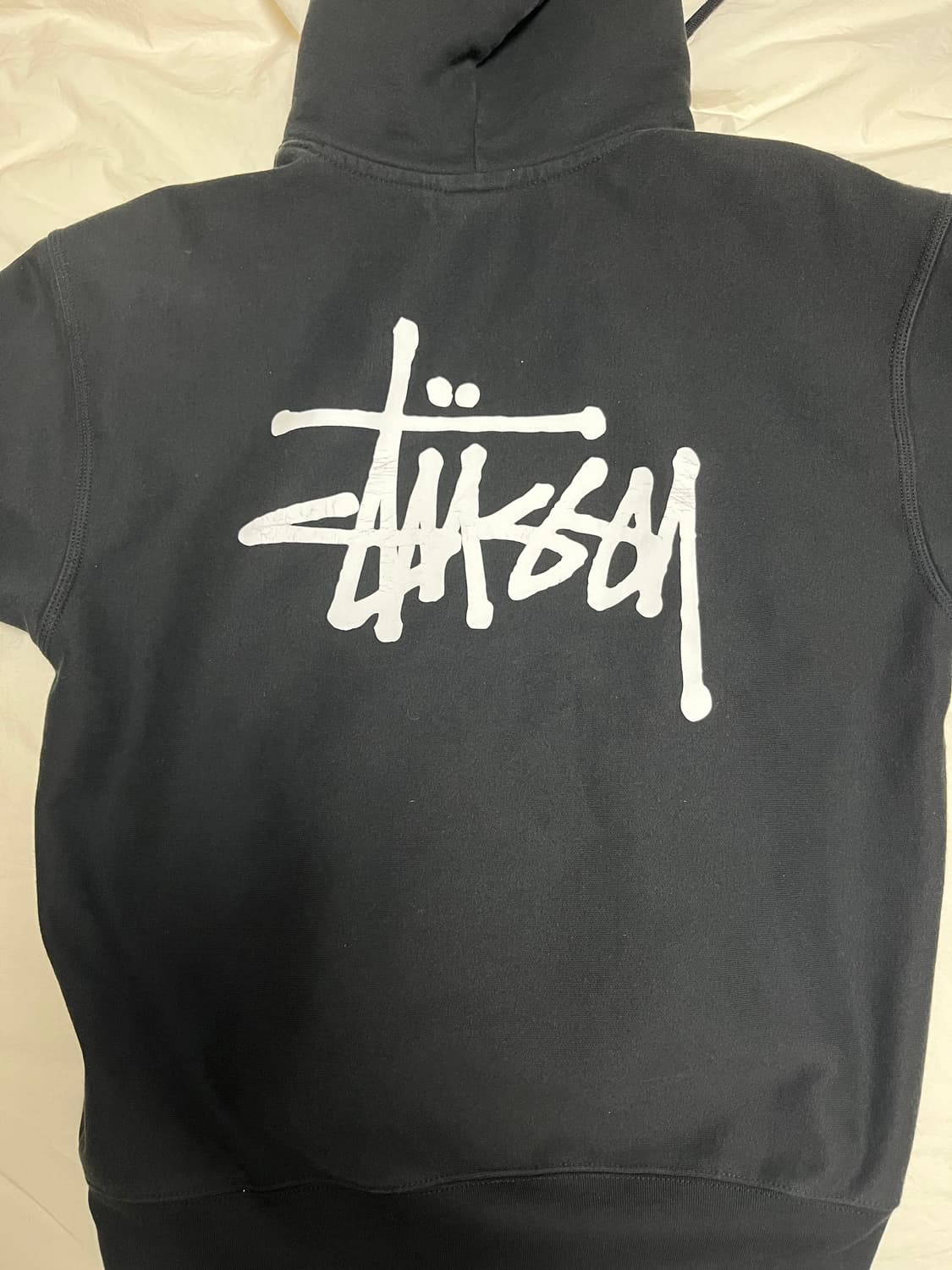 [크림구매] 스투시 베이직 후드티 블랙 M 상품이미지3