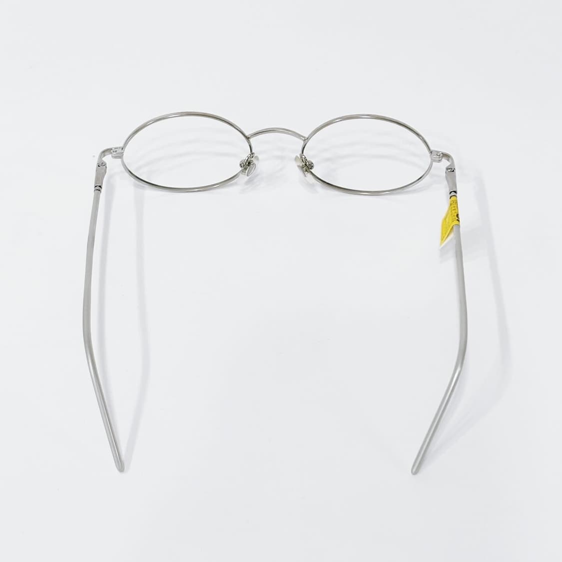 실버 오벌 메탈 데드스탁 빈티지안경 상품이미지4