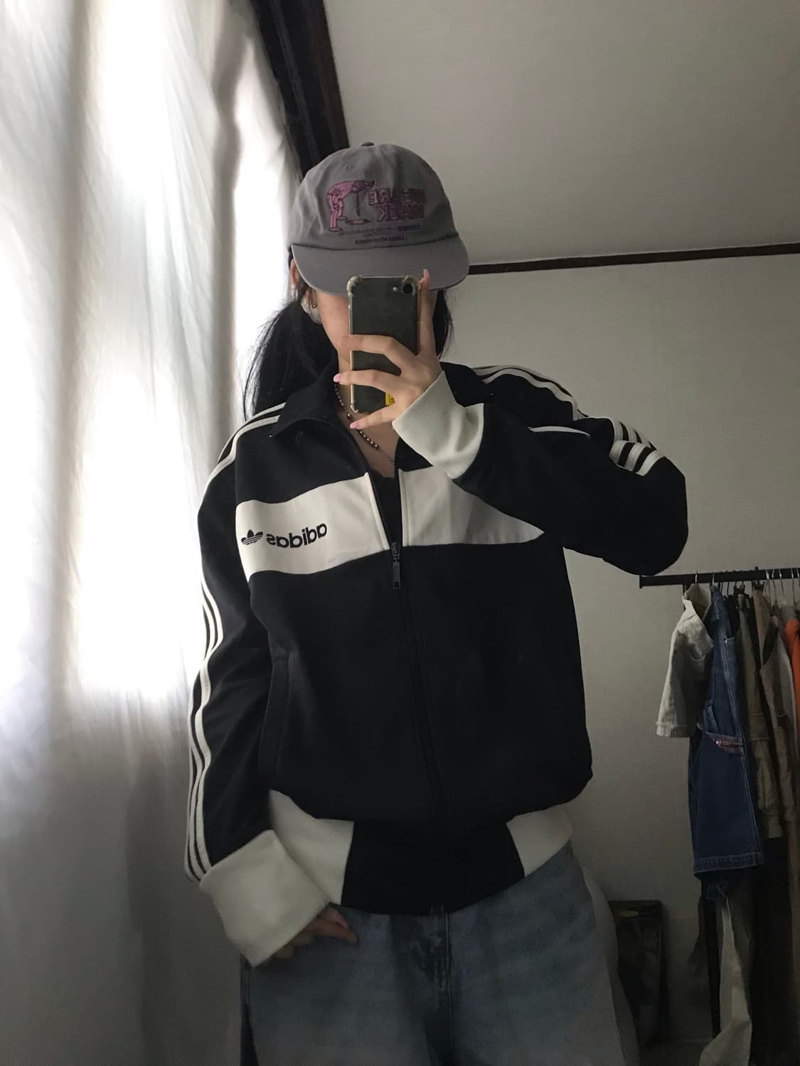 아디다스 검흰 져지 상품이미지5