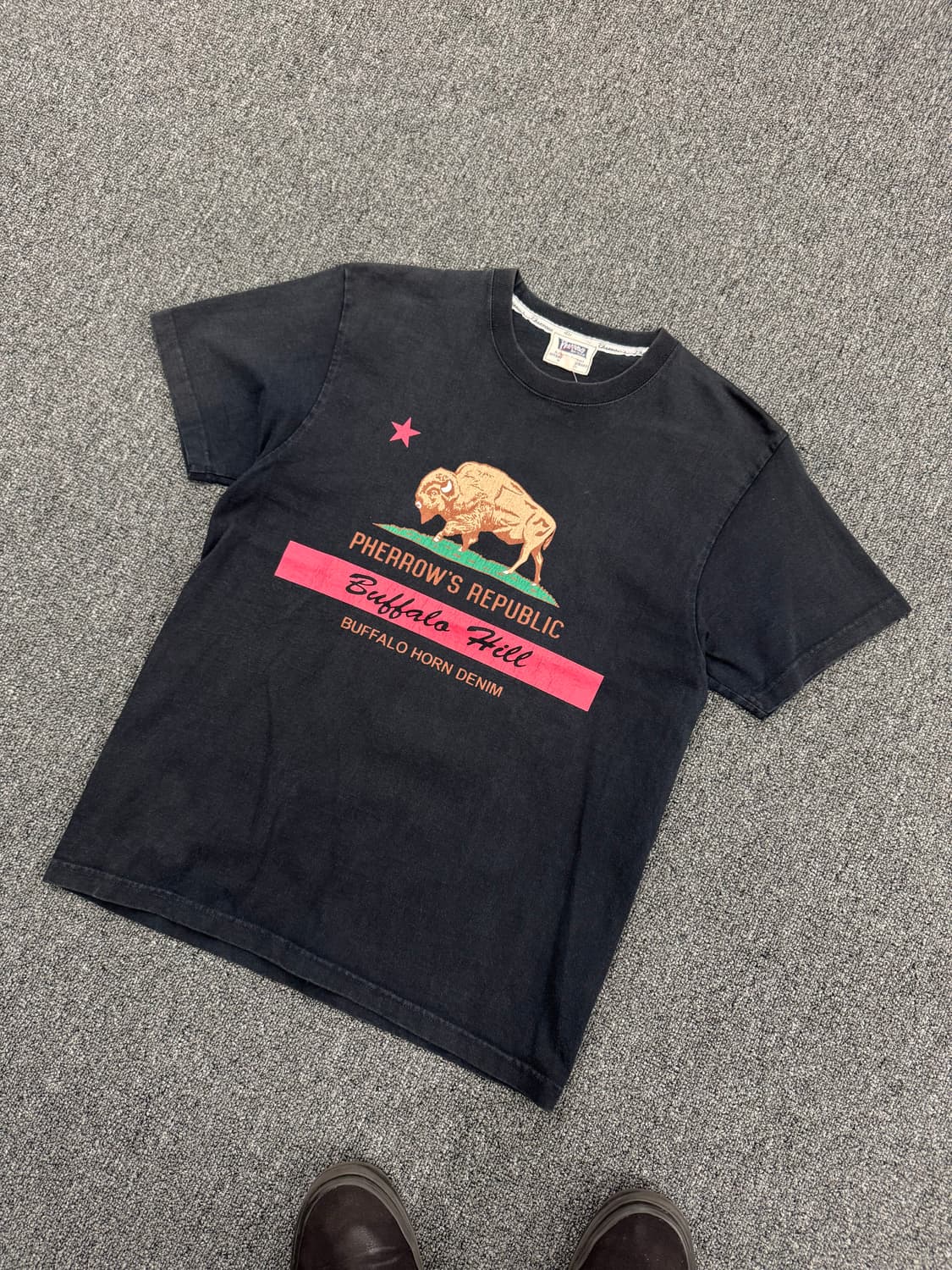Pherrow’s BUFFALO 반팔티 상품이미지1