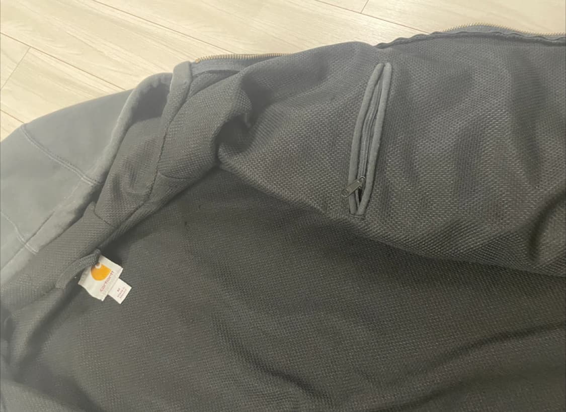 칼하트 wip 후드집업 블랙 m 상품이미지3