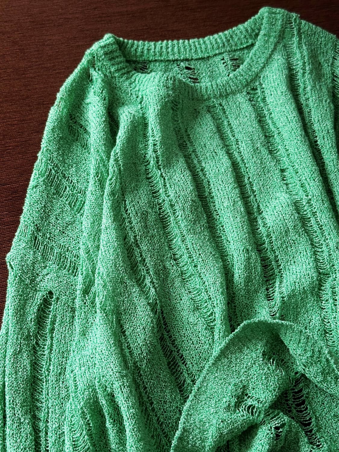 Loose gauge wide silhouette knit 상품이미지2