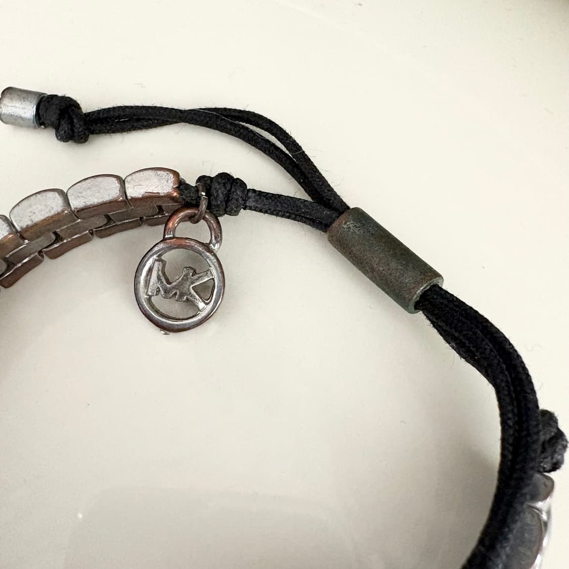 [하자 특가] 시계줄 같은 팔찌 - 실버 / 로프 상품이미지2