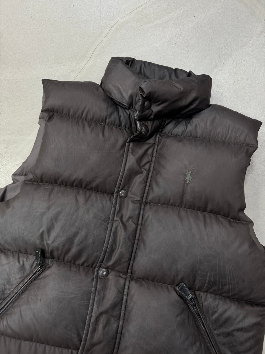 폴로 패딩조끼 M 상품이미지2