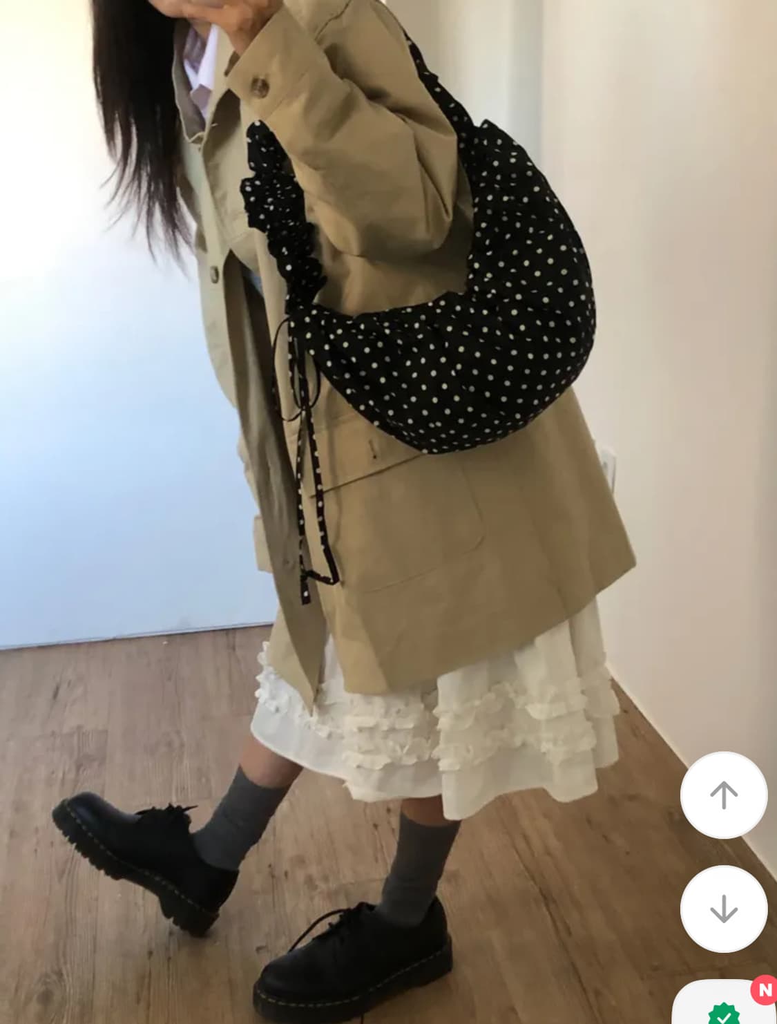 하프 오버핏 트렌치 워크 자켓 상품이미지3