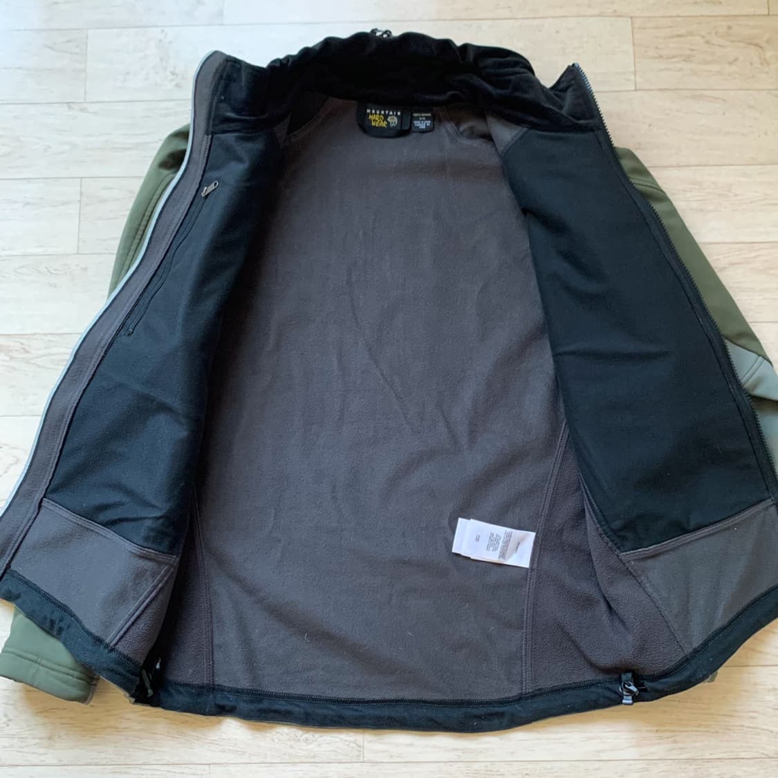 빈티지 마운틴하드웨어 올리브 그린 소프트쉘 자켓 상품이미지6