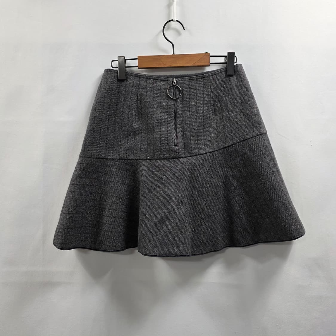 1150 주크 ZOOC 플레어 미니 스커트 울혼방 66 상품이미지2