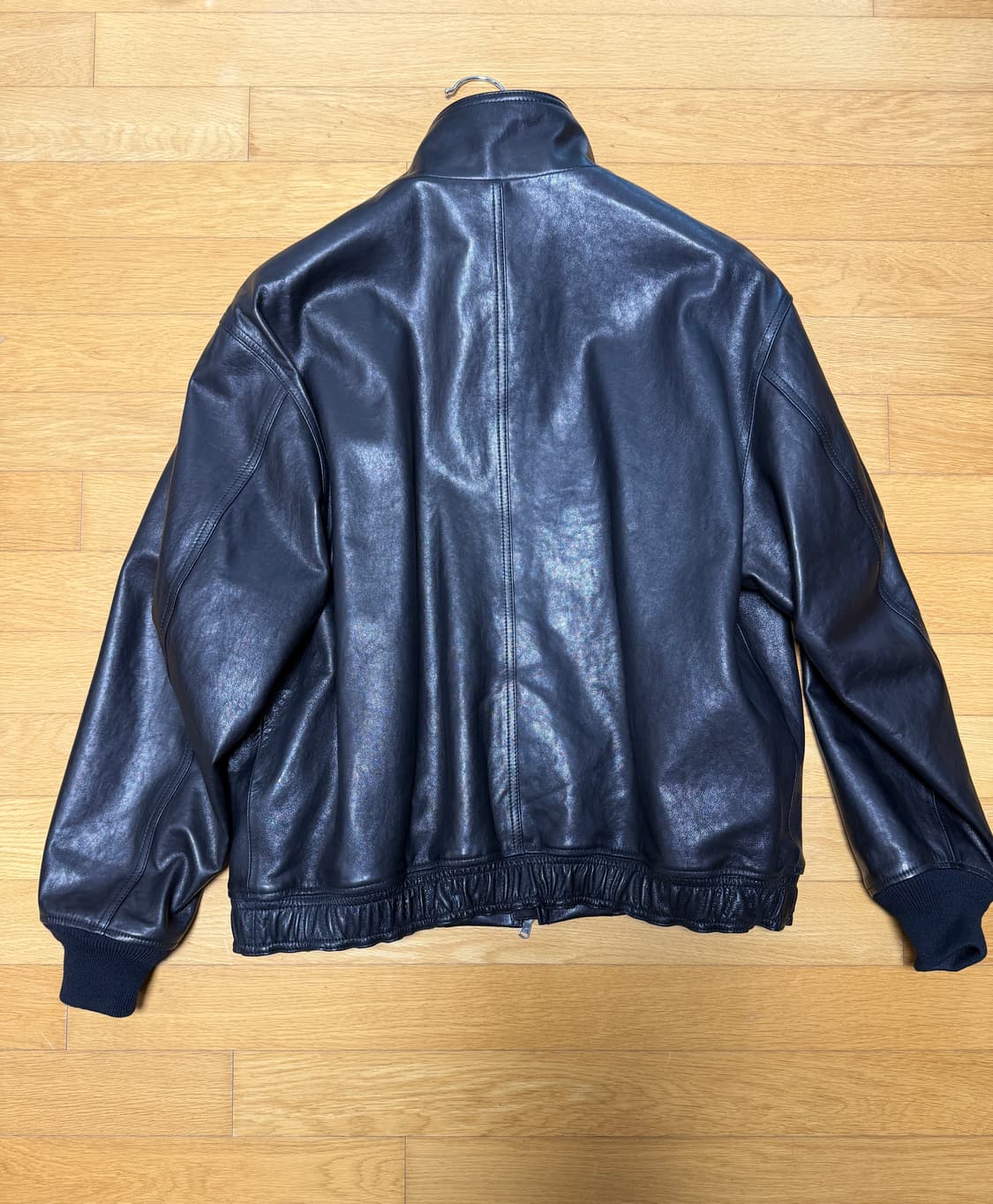 인더로우_레더 헤리티지 자켓_블랙_3사이즈 상품이미지2